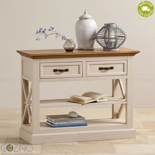 Bàn Console Sark gỗ sồi Mỹ 1m- đẹp, giá rẻ tại hcm và hà nội