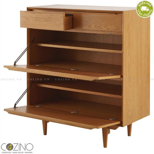 Tủ giày Portobello gỗ tự nhiên- đẹp, giá rẻ tại hcm và hà nội