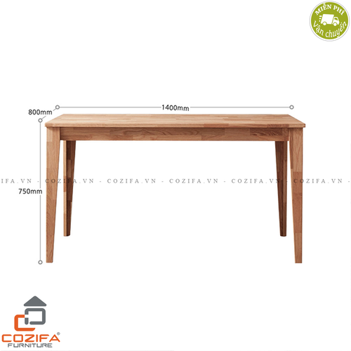 Bộ bàn ăn 4 chỗ Calla gỗ cao su- đẹp, giá rẻ tại hcm và hà nội