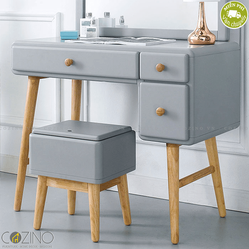 Bộ bàn trang điểm Camelia gỗ cao su- đẹp, giá rẻ tại hcm và hà nội