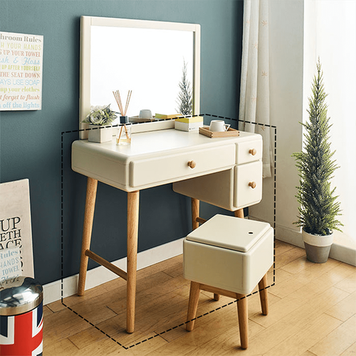 Bộ bàn trang điểm Pansy gỗ cao su- đẹp, giá rẻ tại hcm và hà nội