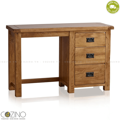 Bàn trang điểm Original Rustic gỗ sồi Mỹ- đẹp, giá rẻ tại hcm và hà nội