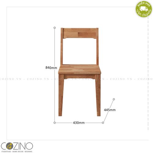 Ghế ăn Calla gỗ cao su- đẹp, giá rẻ tại hcm và hà nội