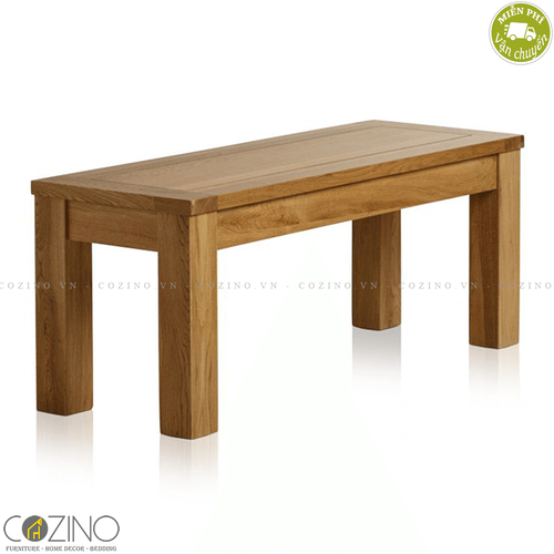 Ghế băng Original Rustic gỗ sồi Mỹ- đẹp, giá rẻ tại hcm và hà nội