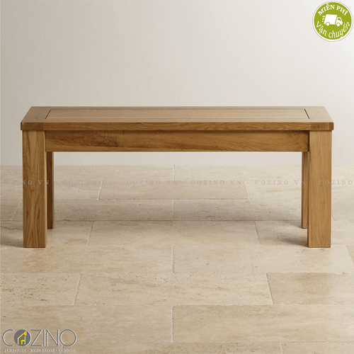 Ghế băng Original Rustic gỗ sồi Mỹ- đẹp, giá rẻ tại hcm và hà nội