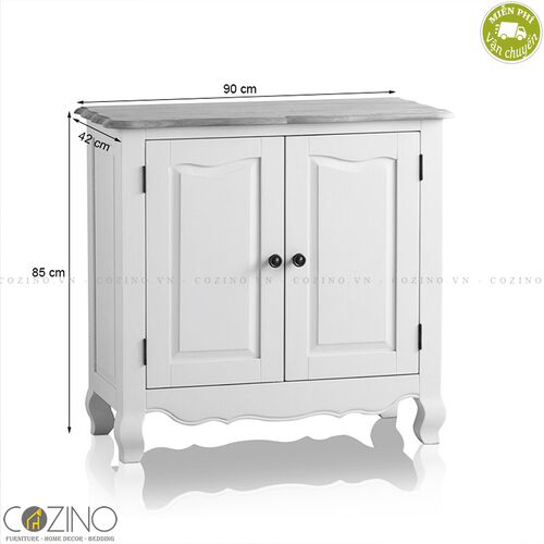 Tủ chén nhỏ Skye gỗ sồi Mỹ- đẹp, giá rẻ tại hcm và hà nội