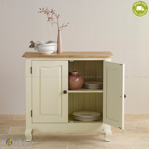 Tủ chén nhỏ Skye gỗ sồi Mỹ- đẹp, giá rẻ tại hcm và hà nội