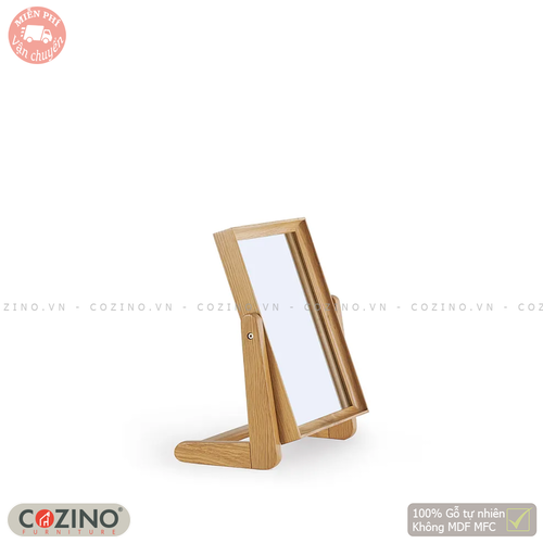 Gương để bàn Spot gỗ sồi Mỹ- đẹp, giá rẻ tại hcm và hà nội