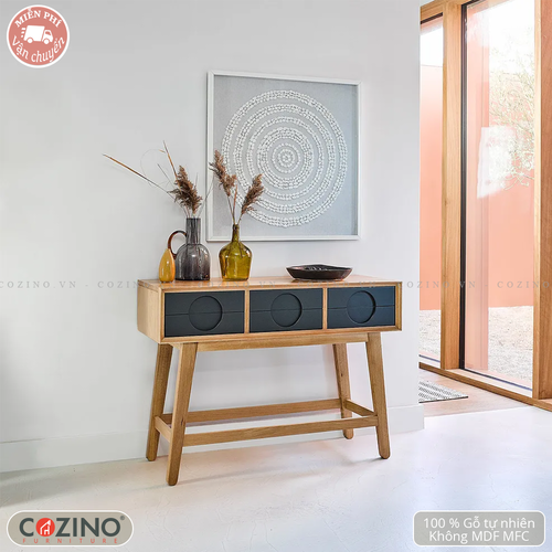 Bàn Consol Spot gỗ sồi- đẹp, giá rẻ tại hcm và hà nội