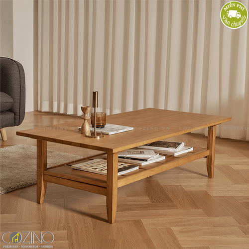 Bàn sofa Iris gỗ cao su- đẹp, giá rẻ tại hcm và hà nội