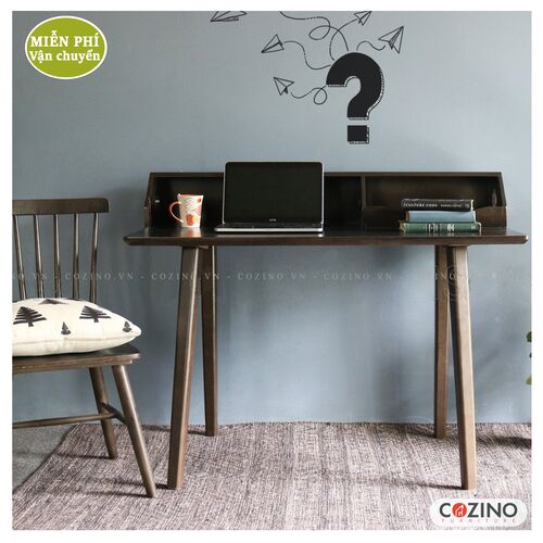 Bàn học, bàn làm việc gỗ sồi CZN09- đẹp, giá rẻ tại hcm và hà nội