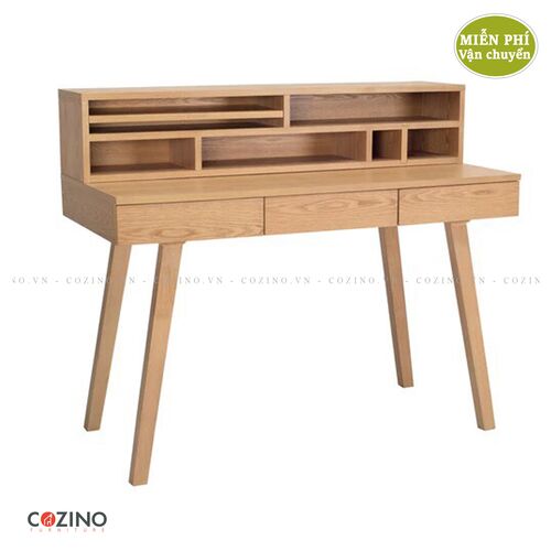 Bàn học, bàn làm việc gỗ sồi CZN17- đẹp, giá rẻ tại hcm và hà nội