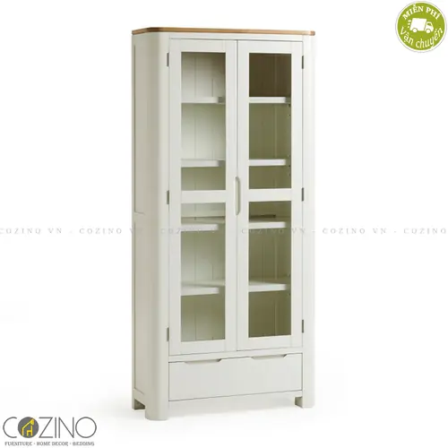 Tủ trưng bày Hove gỗ sồi Mỹ- đẹp, giá rẻ tại hcm và hà nội